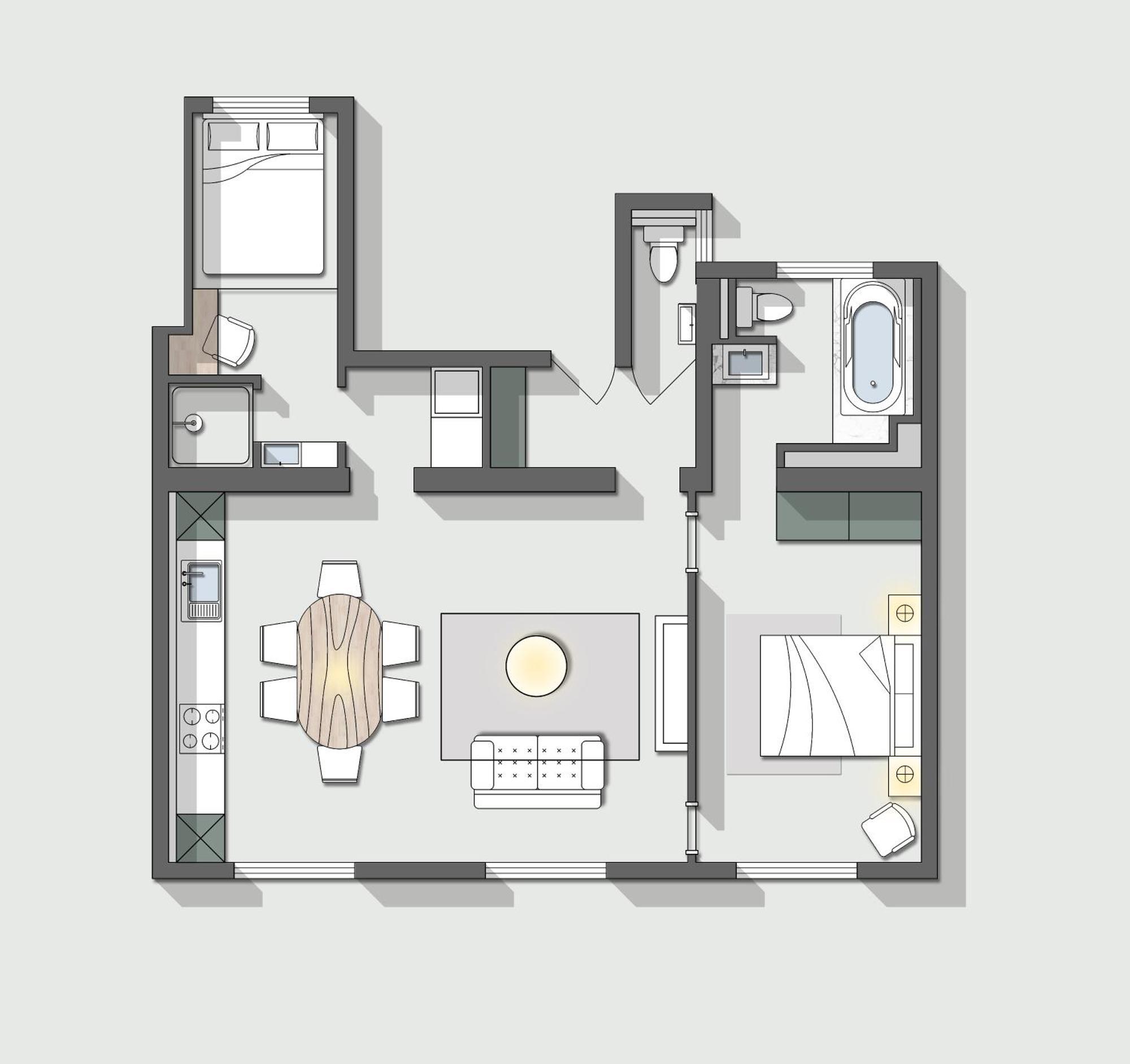 With Eiffel Tower View Appartamento